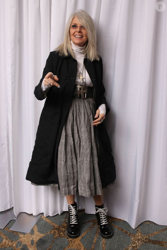 Diane Keaton pose lors de la conférence de presse pour le Book Club.No Tabloids/Just Released àLos Angeles, CA, USA le 6 mai 2018. Photo par Munawar Hosain/startraks/ABACAPRESS.COM
