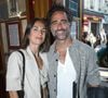 Il répond : "Non, ça y est, elle a arrêté. Elle a demandé deux fois. J’ai dit ‘non’. Je ne sais pas pourquoi."

Exclusif - Florent Peyre et sa compagne Virginie Stref - Arrivées - 36ème cérémonie des Molières aux Folies Bergère à Paris le 28 avril 2025. © Bertrand Rindoff / Bestimage