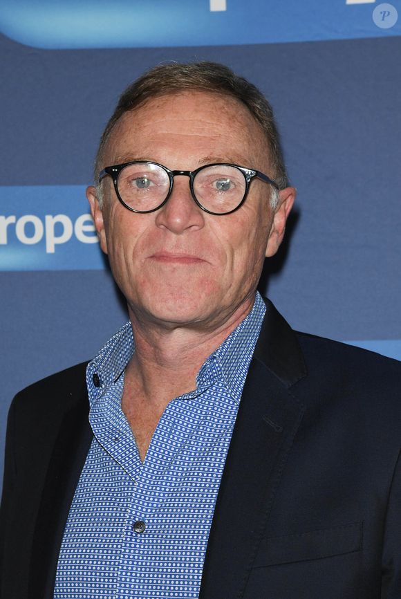 Christophe Hondelatte - Conférence de rentrée de la radio Europe 1 à Paris. 
Photo par Coadic Guirec/Bestimage