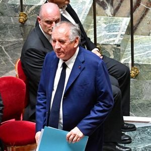 François Bayrou, Premier ministre - Illustrations du vote de confiance accordé au Premier ministre François Bayrou à l'Assemblée nationale à Paris, le 8 septembre 2025.
© Christian Liewig/Bestimage