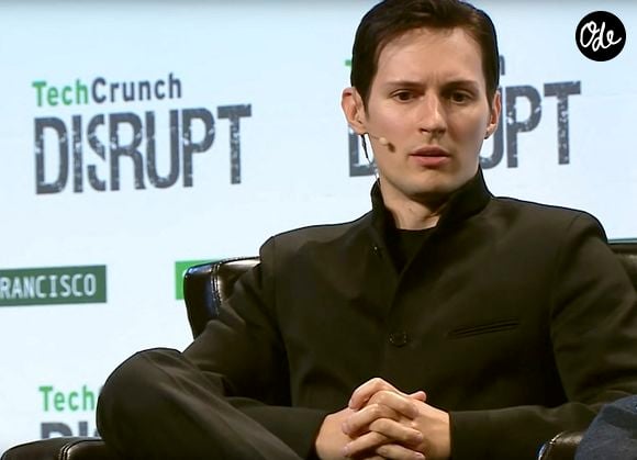 Pavel Dourov, créateur de la messagerie Telegram. © Capture TV via Bestimage