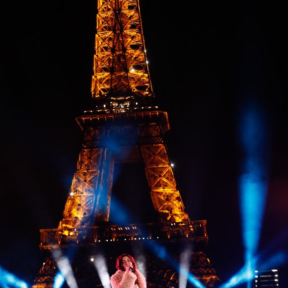 Exclusif - Jenifer Bartoli - Tournage de l'émission "La grande soirée du 31 décembre de Paris" au Musée du Quai Branly à Paris, diffusée le 31 décembre sur France 2
© Christophe Clovis / Bestimage