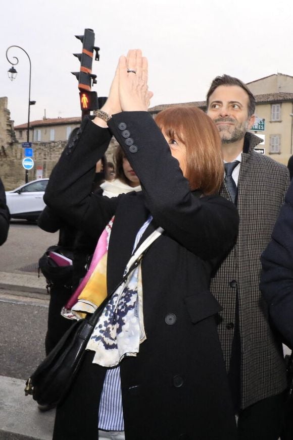 Gisèle Pelicot - Dernier jour du procès des viols de Mazan: Dominique Pélicot arrive arrive au palais de justice d'Avignon lors du procès de son ex-mari D.Pelicot, accusé de l'avoir droguée pendant près de dix ans et d'avoir invité des inconnus à la violer à leur domicile de Mazan, une petite ville du sud de la France, à Avignon le 19 décembre 2024. © Franz Chavaroche / Bestimage