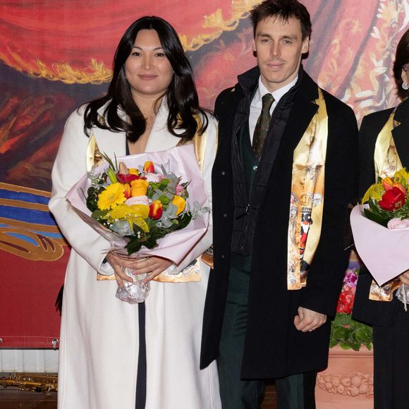 Louis et Marie Ducruet - Soirée de clôture du 47ème Festival International du Cirque de Monte-Carlo sous le chapiteau de Fontvieille à Monaco, le 21 janvier 2025. © Olivier Huitel / Pool Monaco / Bestimage