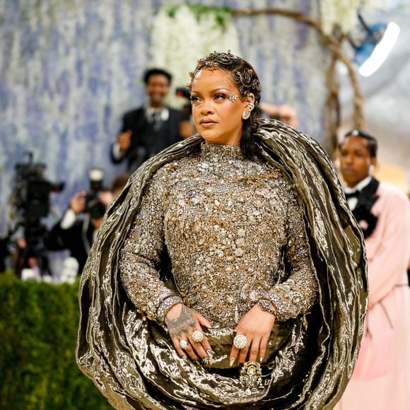Rihanna au Met Gala 2026 à New York.

© Bestimage