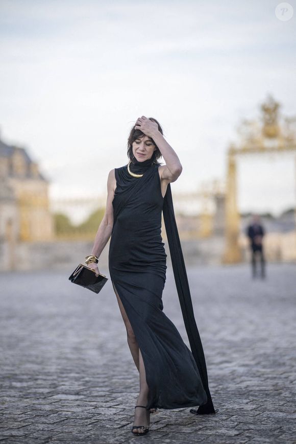 Charlotte Gainsbourg au banquet d'État au château de Versailles, près de Paris, France, le 20 septembre 2023, au premier jour d'une visite d'État en France. ©Blondet/ABACAPRESS.COM