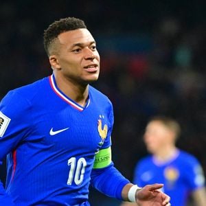 Kylian Mbappé - Match de qualification de la Coupe du monde 2026 entre la France contre l'Ukraine (4-0) au Parc des Princes à Paris, France, le 13 novembre 2025. © Christian Liewig/Bestimage