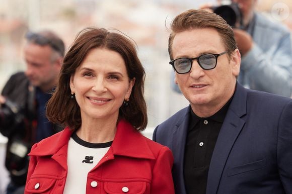 L'actrice a rencontré Benoît Magimel sur le tournage d'un film en 1999

Juliette Binoche et Benoît Magimel au photocall de "La Passion de Dodin Bouffant" lors du 76ème Festival International du Film de Cannes, France, le 25 mai 2023. © Jacovides-Moreau/Bestimage