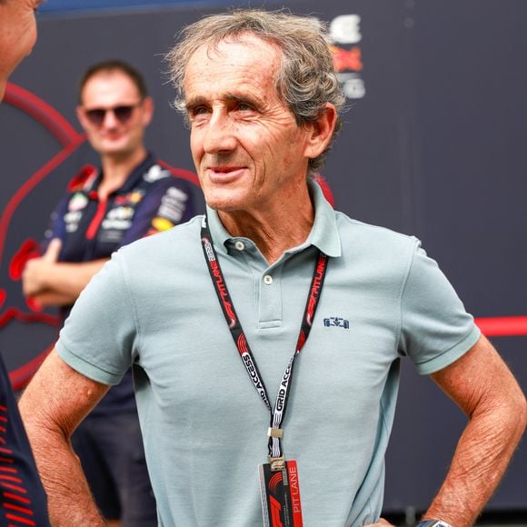 Alain Prost, pendant le Grand Prix d'Abu Dhabi, le 24 novembre 2023 à Abu Dhabi. (Credit Image: © Hoch Zwei via ZUMA Press Wire)