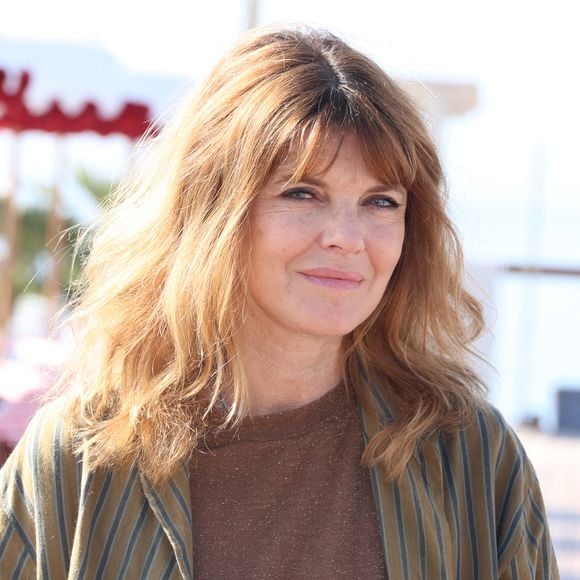 Gwendoline Hamon - Photocall de la série "Rien ne t'efface" sur la plage du Majestic lors du 8ème festival CanneSeries à Cannes, le 28 avril 2025.
© Denis Guigenbourg / Bestimage