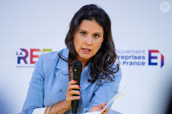 Apolline de Malherbe lors de la Rencontre des entrepreneurs français LAREF25 à Roland Garros le 28 août 2025 à Paris, France. © Federico Pestellini / PsnewZ / Bestimage -