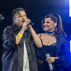 En janvier dernier, elle avait également prouvé qu'elle acceptait totalement sa nouvelle silhouette en partageant une photographie d'elle en bikini orange flashy.

Katy Perry, Chris Martin et Nelly Furtado se sont succédé sur scène, devant un stade comble lors de la cérémonie d'ouverture des Jeux Invictus 2025 à Vancouver, au Canada. hoto par Zak Hussein/Splash News/ABACAPRESS.COM