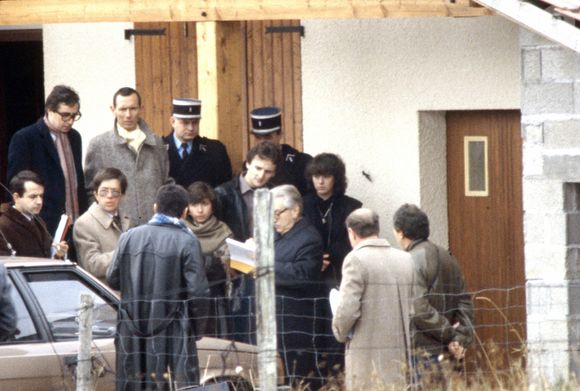 Archives - Reconstitution le 31 octobre 1985 dans l'affaire Grégory Villemin. AGENCE / BESTIMAGE