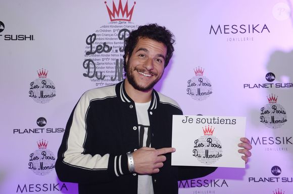Exclusif - Amir Haddad au gala de l'association "Les rois du monde" à la salle Wagram à Paris le 9 mars 2015