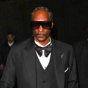 Snoop Dogg à la soirée d'anniversaire de Kris Jenner à Beverly Hills, dans la maison de Jeff Bezos, le 8 novembre 2025. © Backgrid USA / Bestimage
