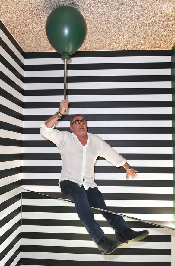 Christophe Dechavanne - Inauguration du Paradox Museum à Paris le 13 juin 2023. © Veeren/Bestimage