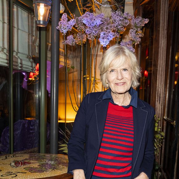 Catherine Ceylac pose lors de la remise du prix littéraire "La Closerie des Lilas" à la Closerie des Lilas à Paris, le 18 avril 2023. Le prix littéraire de la Closerie des Lilas a été décerné à la romancière Y. Ghata pour "Le Testament du prophète".© Pierre Perusseau/Bestimage