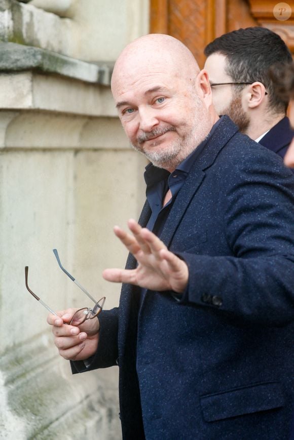 Suspendu de l'antenne après une enquête pour viol, Sébastien Cauet réclame en justice son retour sur NRJ au tribunal de commerce de Paris, France, le 18 mars 2024. © Christiophe Clovis/Bestimage