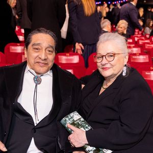 Josiane Balasko et son mari George Aguilar - Cérémonie de la 50ème édition de la cérémonie des César à l'Olympia à Paris, France, le 28 février 2025 © Dominique Jacovides - Olivier Borde / Bestimage