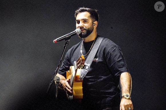 Kendji Girac - Les artistes se produisent lors du concert "Scoop Live" de Radio Scoop à la LDLC Arena de Décines près de Lyon, le 25 février 2025. 
© Sandrine Thesillat / PsnewZ / Bestimage