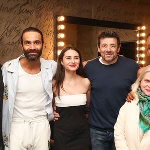 Exclusif - Ycare, Pascal Obispo, Isabelle Nanty, Esther Abrami, Patrick Bruel, Amel Bent en backstage du second concert d'Ycare à l'Olympia, à Paris, France, le 7 mars 2026. © Jack Tribeca/Bestimage