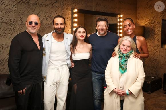 Exclusif - Ycare, Pascal Obispo, Isabelle Nanty, Esther Abrami, Patrick Bruel, Amel Bent en backstage du second concert d'Ycare à l'Olympia, à Paris, France, le 7 mars 2026. © Jack Tribeca/Bestimage