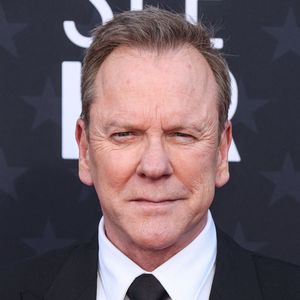 Kiefer Sutherland arrive à la 29e cérémonie annuelle des Critics' Choice Awards qui se tient au Barker Hangar le 14 janvier 2024 à Santa Monica, Los Angeles, CA, USA. Photo by Xavier Collin/Image Press Agency/ABACAPRESS.COM)