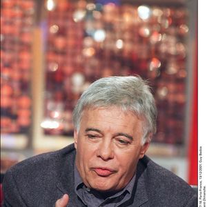 Guy Bedos lors de l'enregistrement de l'émission Vivement Dimanche de Michel Drucker, à Paris en 2001. © Jean-Jacques Datchary/ABACA.