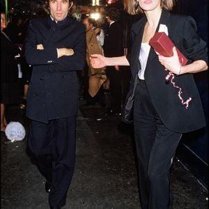 Archives - Jane Birkin et Jacques Doillon lors d'une soirée à l'Alcazar à Paris en 1983.