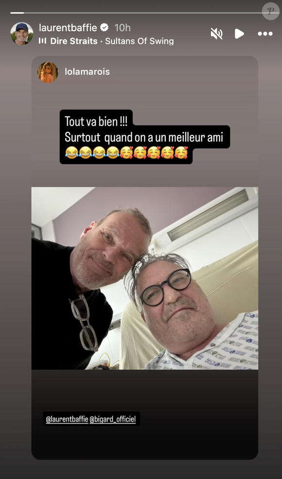 Capture d'écran Instagram