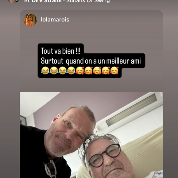 Capture d'écran Instagram