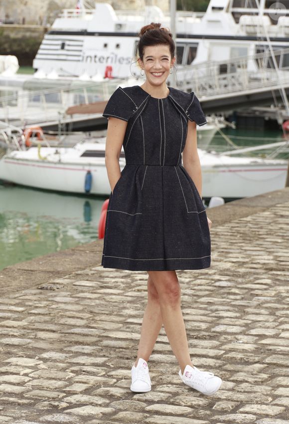 Mélanie Doutey de la série Les disparues de la gare
La 27e édition du Festival de la Fiction de La Rochelle, mardi 16 septembre 2025. © Christophe Aubert via Bestimage