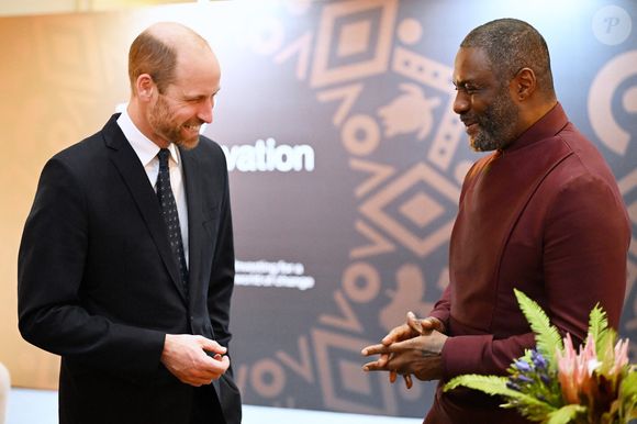 Prince William et Idris Elba à la 12e cérémonie des Tusk Conservation Awards à Londres. © Alpha Press/Bestimage