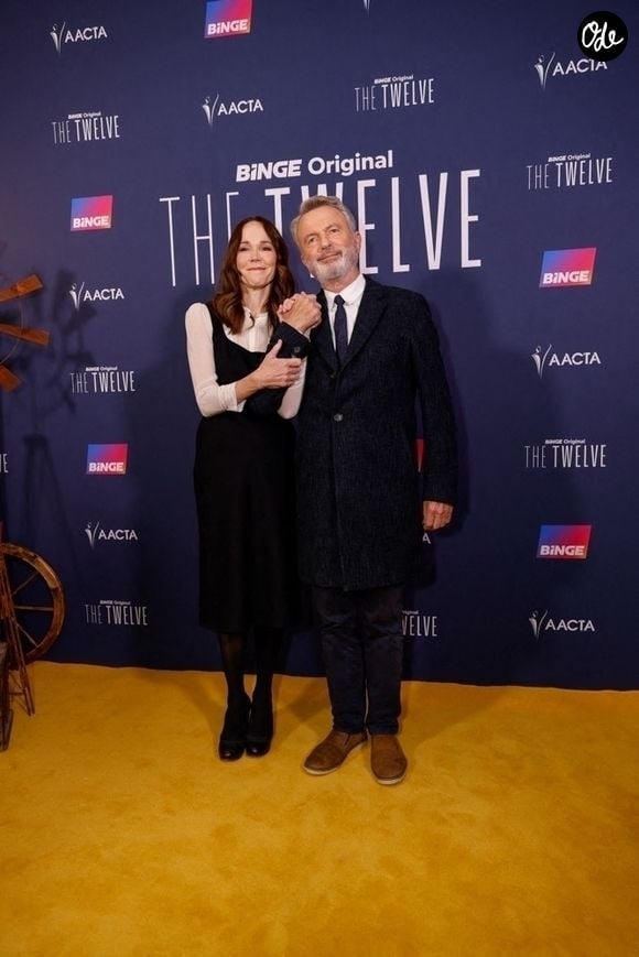 Sydney, AUSTRALIA  - On Monday 8th July BINGE will host an exclusive launch event in Sydney for the World Premiere of the second season of the award winning drama, The Twelve.
Pictured: Sam Neill & Frances O’Connor
