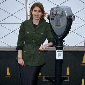 Betraice d'York à l'Empire State Building à New York le 6 mai 2024. © STARMAX / BESTIMAGE