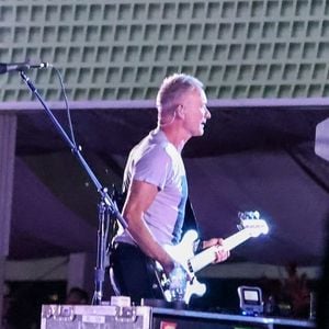 Miami Beach, Floride - EXCLUSIF - Sting se produit lors du Global Champions Arabians Tour of the Americas à Miami Beach. Backgrid USA / Bestimage

Photo : Sting