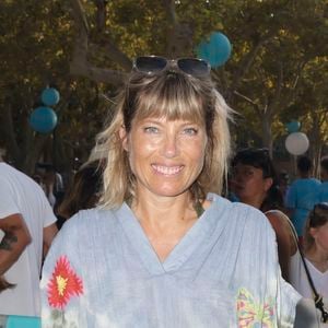 Mélanie Page - People à la Pétanque Turquoise sur la Place des Lices à Saint-Tropez, au profit de l'association "Soleil d'Enfance". Le 11 août 2024
© Jack Tribeca / Bestimage