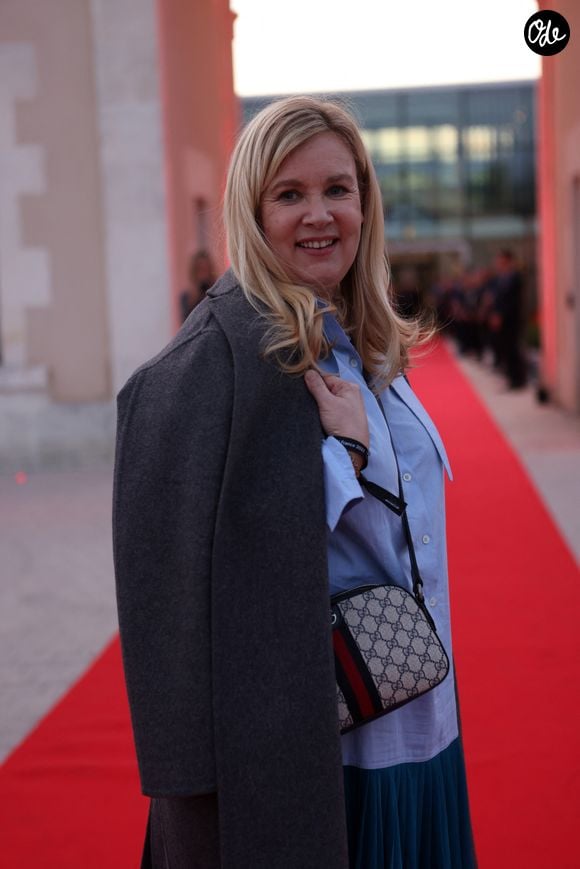 La Cheffe Hélène Darroze aux Chais Monnet en marge de la cérémonie de remise des prix du Guide Rouge Michelin 2022 à Cognac le 22 mars 2022. © Jean-Marc Lhomer / Bestimage