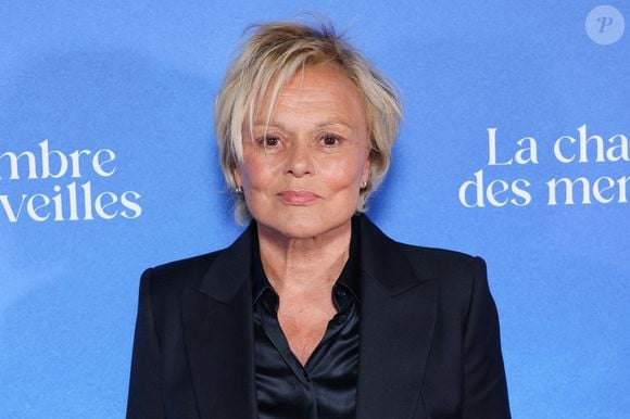 Muriel Robin assiste à la première de La Chambre Des Merveilles à Paris, France, le 6 mars 2023. Photo by David Boyer/ABACAPRESS.COM