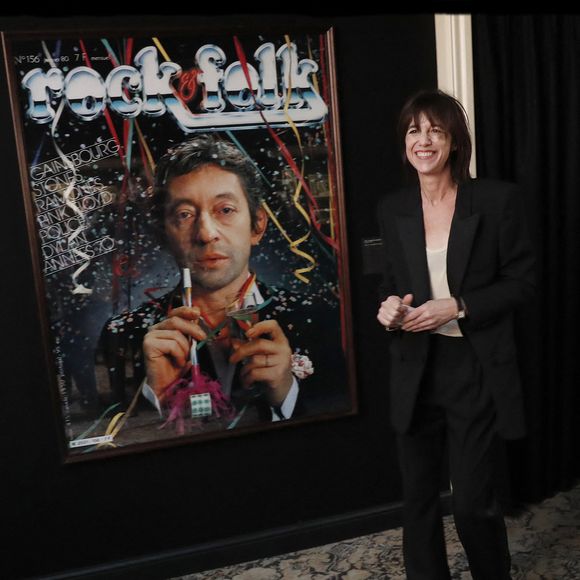 Charlotte Gainsbourg lors de l'inauguration de la Maison Gainsbourg, rue de Verneuil à Paris le 14 septembre 2023. 

© Alain Guizard / Bestimage