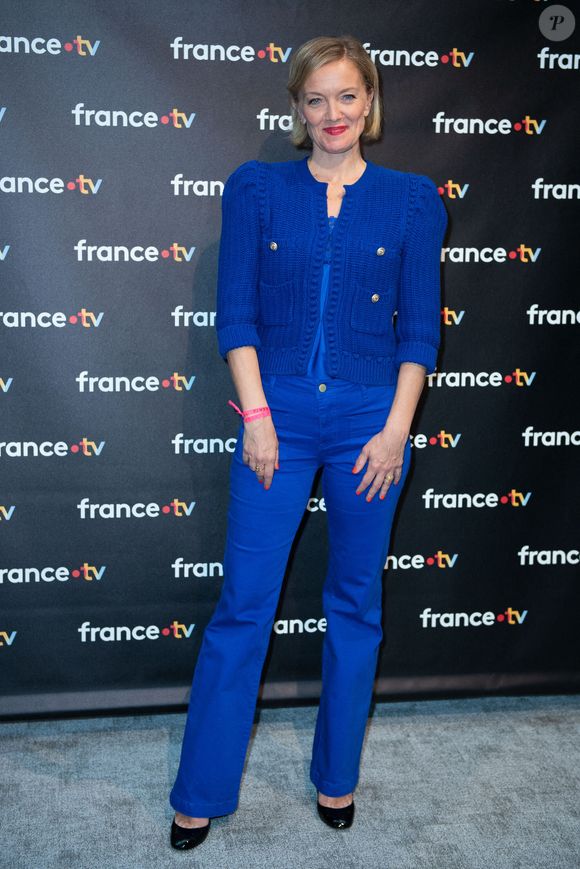 Maya Lauque assiste au 40ème anniversaire de l'émission Tele Matin dans les locaux de France Télévision à Paris, France, le 06 février 2025. Photo by Aurore Marechal/ABACAPRESS.COM