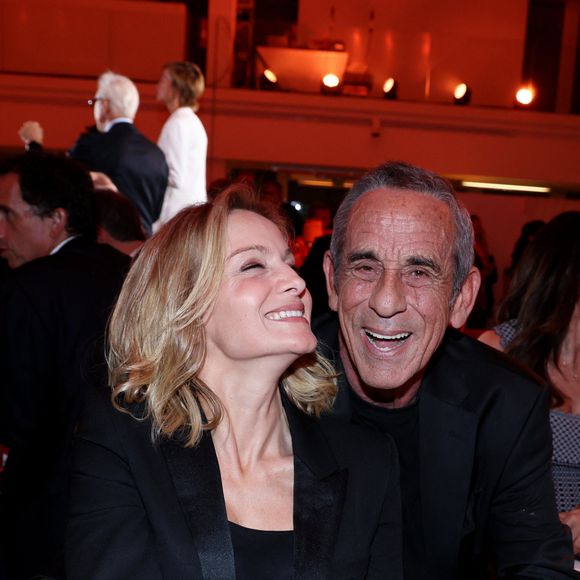 Audrey Crespo-Mara et Thierry Ardisson - Soirée de gala "Heroes for Imagine" qui a permis de récolter dix millions d'euros au profit de la recherche contre les maladies génétiques à Paris le 23 septembre 2024.

© Dominique Jacovides / Bestimage