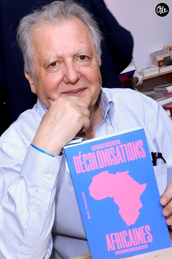 Pierre Haski - Festival du livre de Paris au Grand Palais le 13 avril 2025. © Cédric Perrin/Bestimage