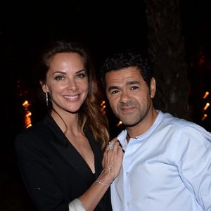 Exclusif - Mélissa Theuriau avec son mari Jamel Debbouze - Fête de clôture du 9ème festival "Marrakech du Rire 2018" au Palais Bahia de Marrakech au Maroc le 15 juin 2019. © Rachid Bellak/Bestimage