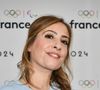 La journaliste française Léa Salamé pose pour un photocall avant la conférence de presse "Paris 2024" de France Télévision à Paris le 11 juin 2024. Photo by Firas Abdullah/ABACAPRESS.COM