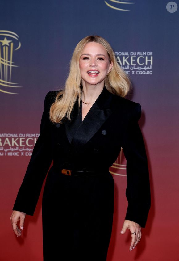 Virginie Efira - Tapis rouge du 21ème Festival du film de Marrakech au Maroc le 2 Décembre 2024. © Dominique Jacovides/Bestimage