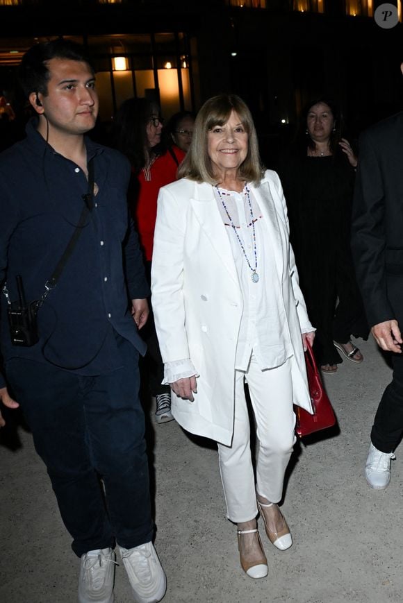 Chantal Goya - Arrivées à l'enregistrement de l'émission "Serge Lama le dernier rappel!" au théâtre Marigny à Paris le 29 avril 2025.

© Yehiel Chekroune / Bestimage