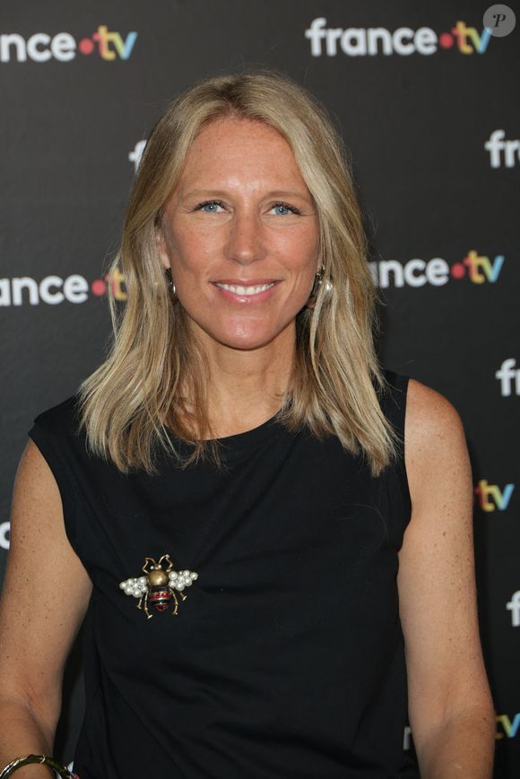Elle présentera une nouvelle émission quotidienne. 

Agathe Lecaron au photocall de la conférence de presse de rentrée de France Télévisions à Paris, France, le 4 septembre 2024. © Coadic Guirec/Bestimage
