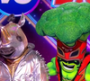 Le Brocolis a été sauvé par le public
Le Rhinocéros a été éliminé de "Mask Singer 2025" lors du lancement de la septième saison. Patrick Sébastien se cachait sous le costume et aucun enquêteur ne l'avait trouvé. TF1, le 2 mai 2025.