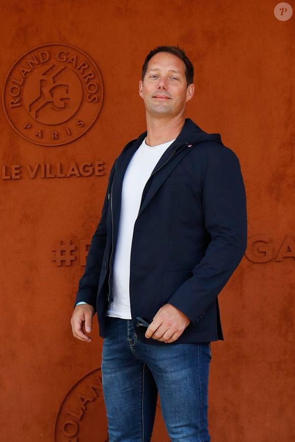 Thomas Pesquet au village lors des Internationaux de France de tennis de Roland Garros 2023, à Paris, France, le 8 juin 2023. © Michael Baucher/Panoramic/Bestimage